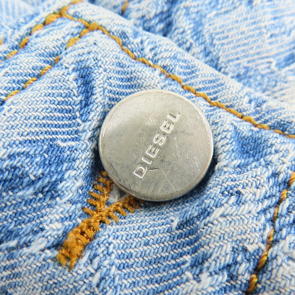 実際に弊社で買取させて頂いたDIESEL/ディーゼル D-LEO CAMICIA DENIM SHIRT/デニムシャツ 00T001084WW/XSの画像 7枚目