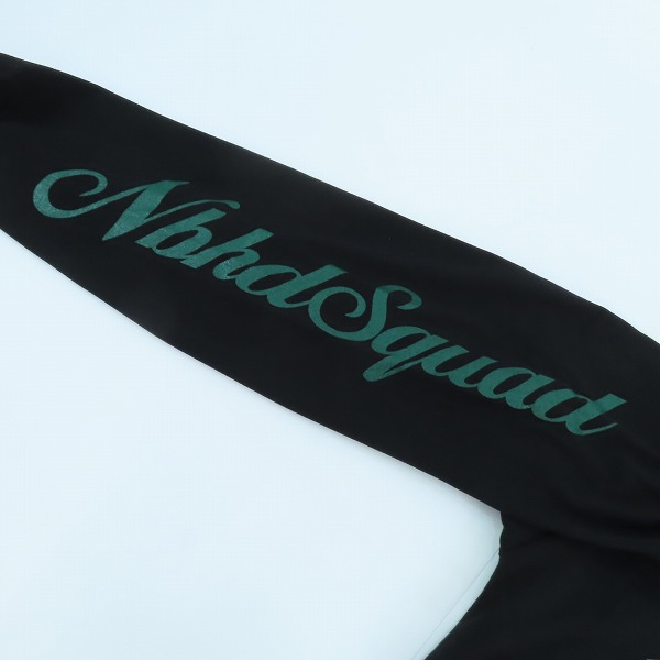 実際に弊社で買取させて頂いたNEIGHBORHOOD/ネイバーフッド 24aw ラバープリントTシャツ ブラック NH. TEE LS-17/Lの画像 6枚目