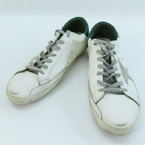 実際に弊社で買取させて頂いたGOLDEN GOOSE/ゴールデングース SUPERSTAR/スーパースター ローカットスニーカー 45