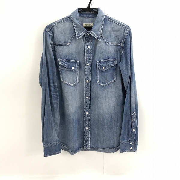 実際に弊社で買取させて頂いたJOURNAL STANDARD relume/ジャーナルスタンダード シャンブレーウェスタンシャツ Lの画像 0枚目