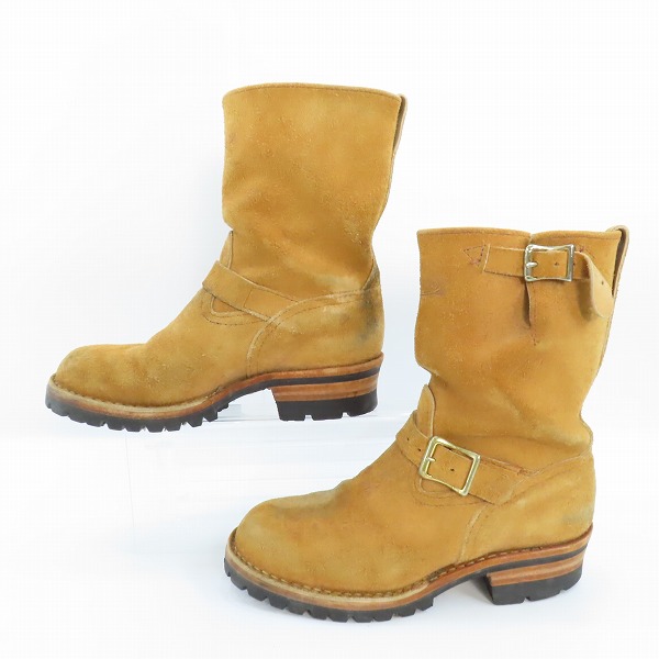 実際に弊社で買取させて頂いたWESCO/ウエスコ THE BOSS/ボス エンジニアブーツ スウェード/7.5Eの画像 3枚目