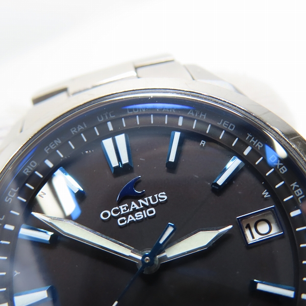 実際に弊社で買取させて頂いたCASIO/カシオ OCEANUS/オシアナス スマートアクセス 電波ソーラー 腕時計/ウォッチ OCW-S100-1AJFの画像 5枚目