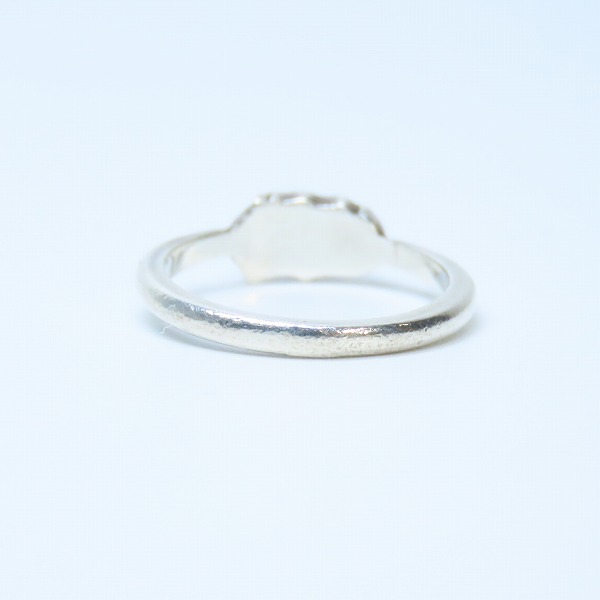 実際に弊社で買取させて頂いたCHROME HEARTS/クロムハーツ バブルガムリング ｗ/CHロゴ 5.5号の画像 3枚目