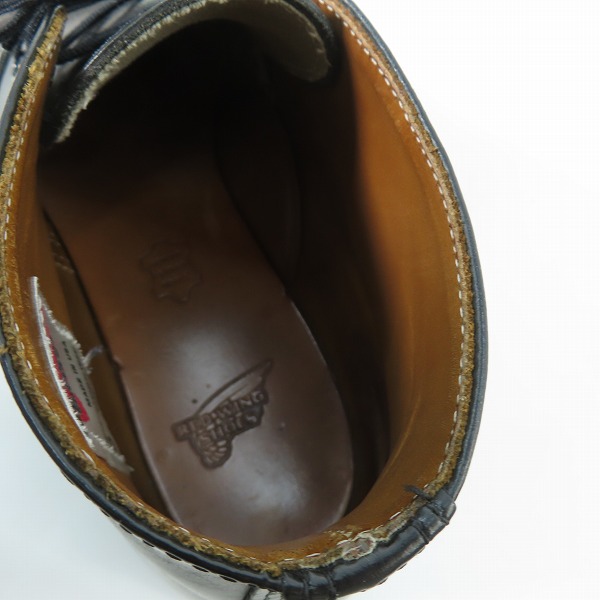実際に弊社で買取させて頂いたRED WING/レッドウィング POSTMAN CHUKKA ポストマンチャッカ 9196/10.5Dの画像 4枚目