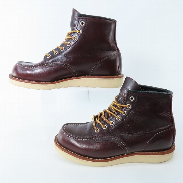 実際に弊社で買取させて頂いたRED WINGレッドウイング 6インチクラシックモックトゥ ブーツ 8847/6.5Eの画像 3枚目