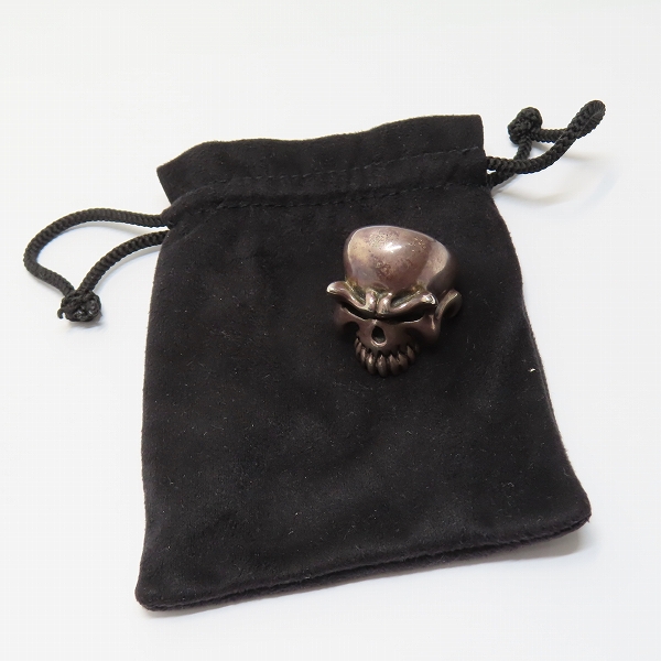 実際に弊社で買取させて頂いたTHIRTEEN DESIGNS/サーティーンデザインズ ホラースカルリング 17-18号の画像 9枚目