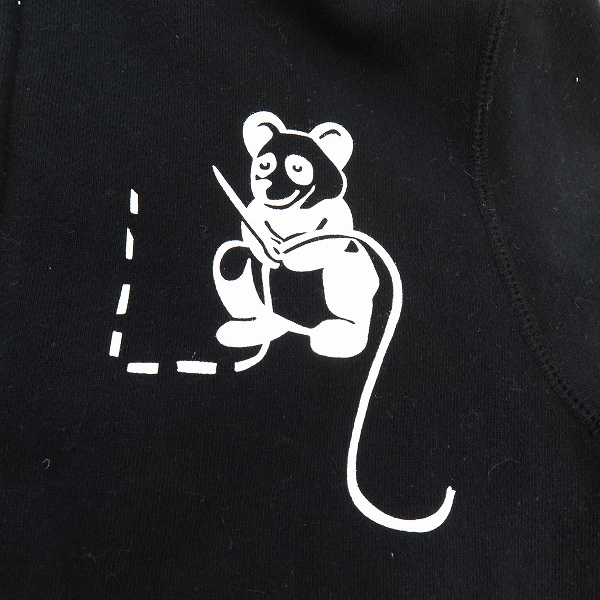 実際に弊社で買取させて頂いたA BATHING APE/アベイシングエイプ パンダ シャーク ジップアップ パーカー/001ZPE302003X/Sの画像 7枚目