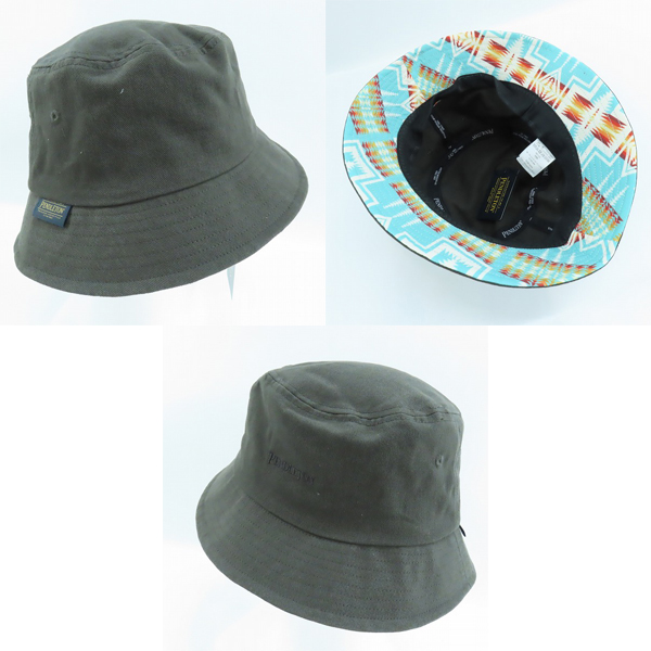 実際に弊社で買取させて頂いた【未使用】PENDLETON/ペンドルトン メッシュ バケットハット 2点セットの画像 6枚目