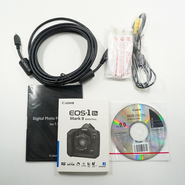 実際に弊社で買取させて頂いたCanon/キャノン DS126081 EOS-1 Ds Mark II デジタル一眼レフカメラ ボディ 動作未確認の画像 8枚目