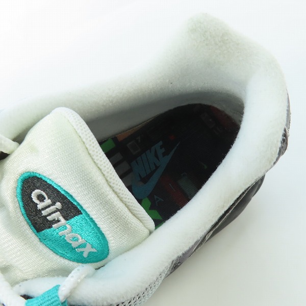 実際に弊社で買取させて頂いたNIKE×atmos/ナイキ×アトモス AIR MAX 95/エアマックス95 ウィーラブナイキ AQ0925-001/29の画像 4枚目