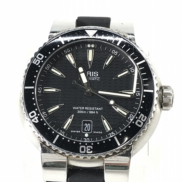 実際に弊社で買取させて頂いたORIS/オリス  Divers/ダイバーズ デイト 自動巻き 7533P
