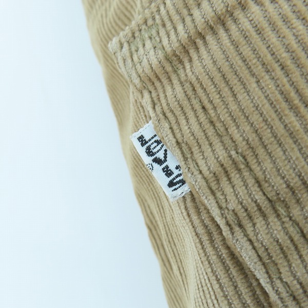 実際に弊社で買取させて頂いたLevis/リーバイス 80s ヴィンテージ 519 刻印536 白タブ コーデュロイパンツ ブラウン/W34L31の画像 3枚目
