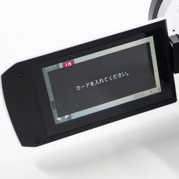 実際に弊社で買取させて頂いたPanasonic/パナソニック HC-VX1M デジタル 4K ビデオカメラ ホワイト 2018年製 簡易動作確認済みの画像 2枚目