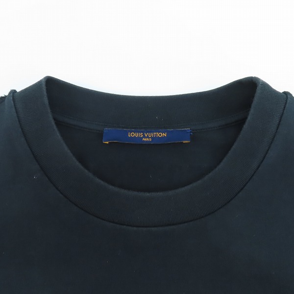 実際に弊社で買取させて頂いたLOUIS VUITTON/ルイヴィトン 22SS CRAFTMAN SHIP/クラフトマン シップ 半袖Tシャツ RM221 DT3 HMY61W/Sの画像 7枚目