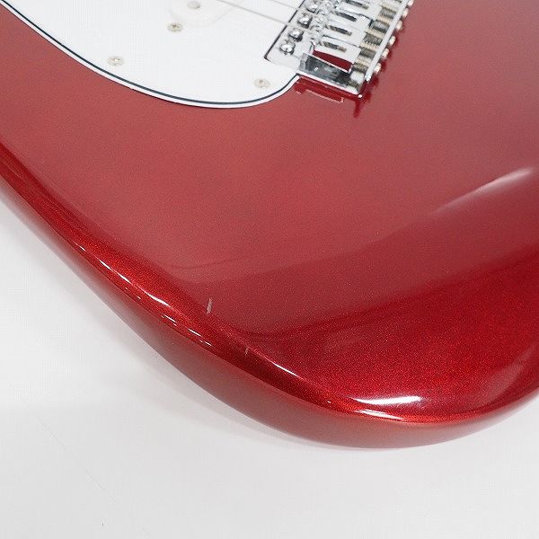 実際に弊社で買取させて頂いた★PhotoGenic/フォトジェニック ST-180/MRD ストラトキャスターType マッチングヘッド エレキギター ソフトケース付 の画像 6枚目