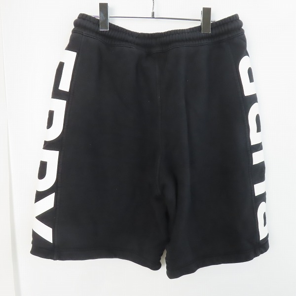 実際に弊社で買取させて頂いた【 JPタグ】BURBERRY/バーバリー サイド ビッグ ロゴ スウェット ハーフパンツ 8034160/Lの画像 1枚目