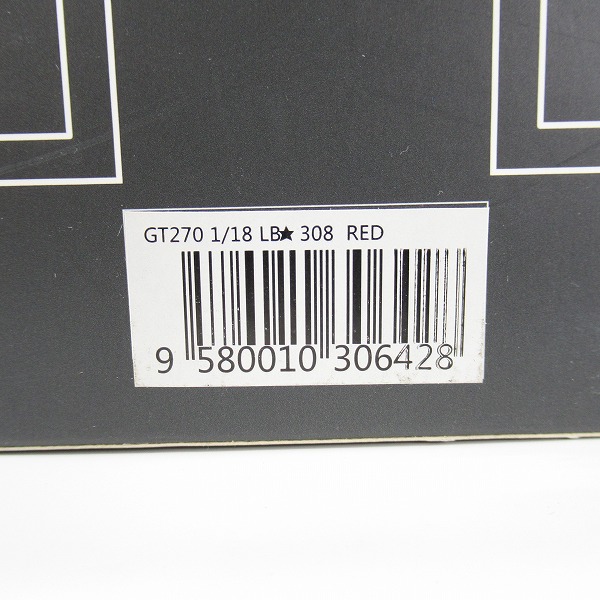 実際に弊社で買取させて頂いたGT SPIRIT/GTスピリット 1/18 フェラーリ  308 GTB LB Works/リバティーウォーク レッド LIMITED EDITION ミニカーの画像 9枚目