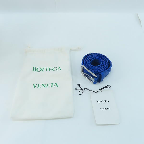 実際に弊社で買取させて頂いたBOTTEGA VENETA/ボッテガヴェネタ イントレチャート レザーベルト 657146 v0rt1の画像 8枚目