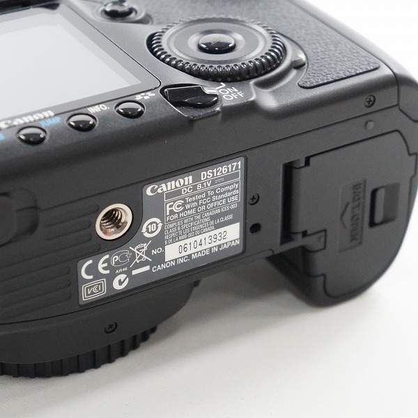 実際に弊社で買取させて頂いたCanon/キャノン DS126171 EOS 40D デジタル一眼レフカメラ ボディ 簡易動作確認済みの画像 6枚目