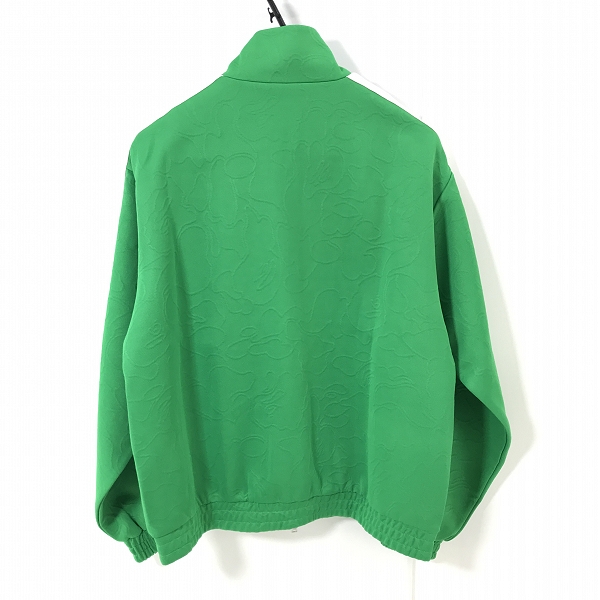 実際に弊社で買取させて頂いた【未使用】A BATHING APE/アベイシングエイプ LINE CAMO JACQUARD BATHING APE LOGO ジャガード トラックジャケット/Sの画像 1枚目