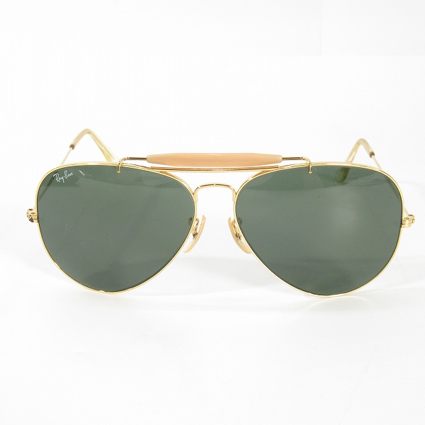 実際に弊社で買取させて頂いたRay-Ban/レイバン B&L/ボシュロム社製 ティアドロップ型 ゴールド アイウェア/サングラス