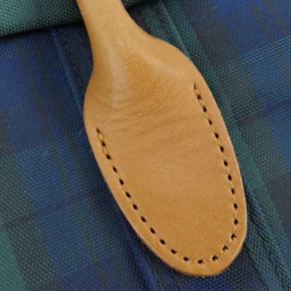 実際に弊社で買取させて頂いたPORTER/ポーター ナイロン レザー タータンチェック ボストンバッグの画像 5枚目