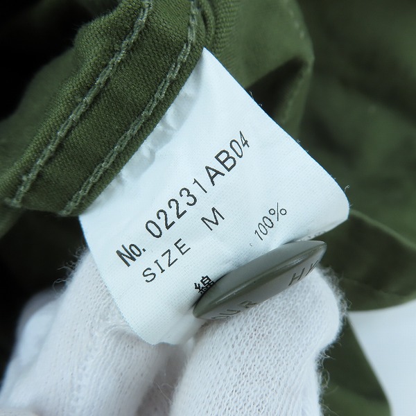 実際に弊社で買取させて頂いたHYSTERIC GLAMOUR/ヒステリックグラマー ジャケット ワッペン付き ロゴ刺繍 02231AB04/Mの画像 3枚目