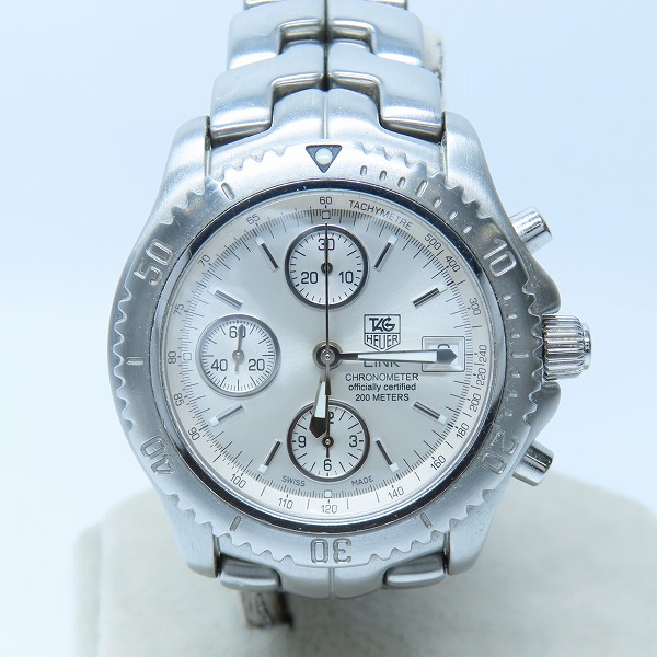 実際に弊社で買取させて頂いたTAG HEUER/タグホイヤー LINK/リンク クロノメーター AT/自動巻 腕時計 CT5113