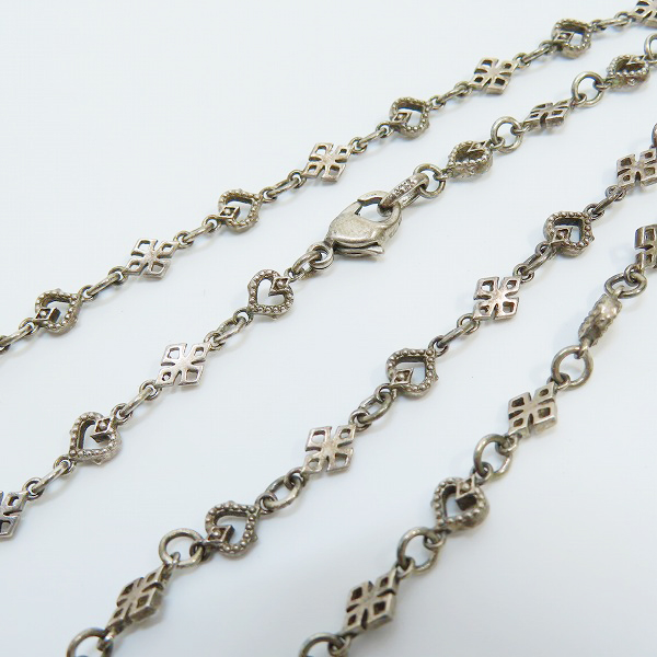 実際に弊社で買取させて頂いたLoree Rodkin/ローリーロドキン ハート/クロス チェーンネックレス