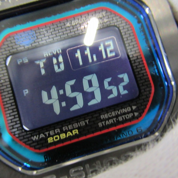 実際に弊社で買取させて頂いたG-SHOCK/G-ショック FULL METAL 5000 SERIES レインボーカラー GMW-B5000BPC-1JFの画像 5枚目