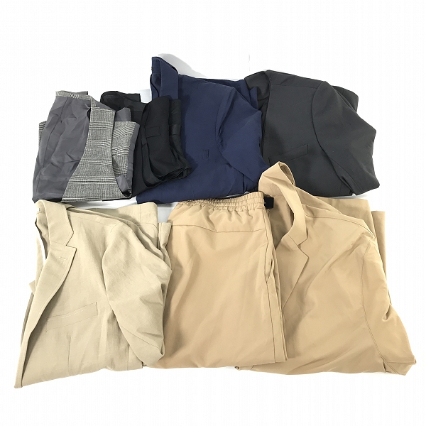 実際に弊社で買取させて頂いた【おまとめ】リキエルオム/チャオパニック/GGD 等  スーツ/ジャケット/ジレベスト/セットアップ