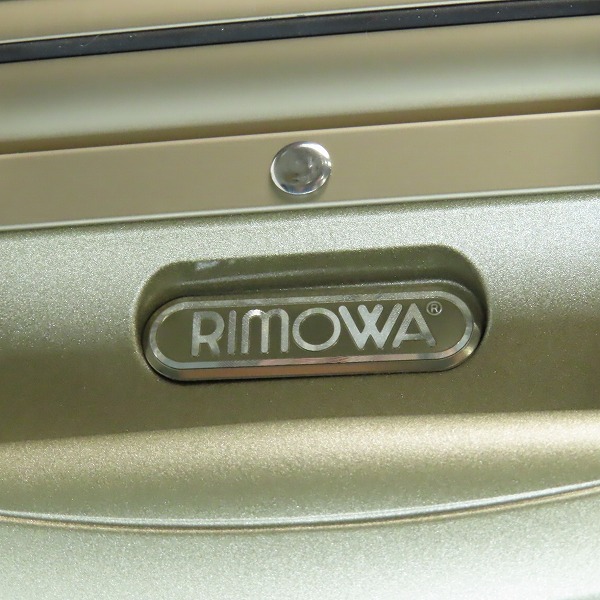 実際に弊社で買取させて頂いたRIMOWA/リモワ トパーズ チタニウム 4輪 キャリーケース/スーツケース 924.77/98Lの画像 4枚目