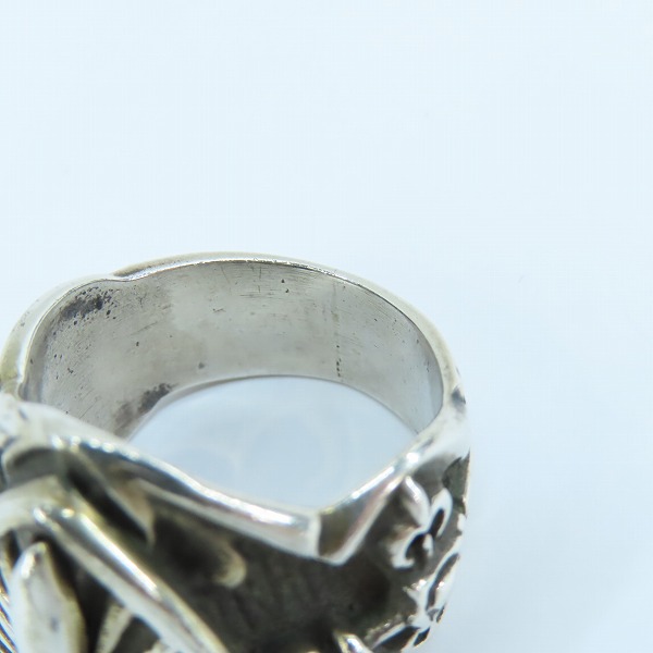 実際に弊社で買取させて頂いたStar Knights/スターナイツ ソード エンブレム  エクスカリバー リング SILVER925/シルバー/19号の画像 8枚目