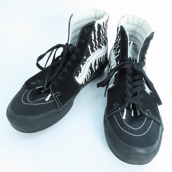 実際に弊社で買取させて頂いたVANS/バンズ SK8-HI/スケートハイ ペンキデザイン ハイカットスニーカー/8.5