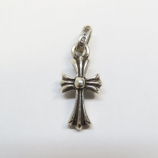 実際に弊社で買取させて頂いたCHROME HEARTS/クロムハーツ ベビーファット クロスチャームの画像 1枚目