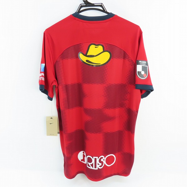 実際に弊社で買取させて頂いた【未使用】NIKE/ナイキ 鹿島アントラーズ レプリカユニフォーム Jリーグクラブチャンピオンシップ当選証明書付 FN8544-687/Lの画像 1枚目