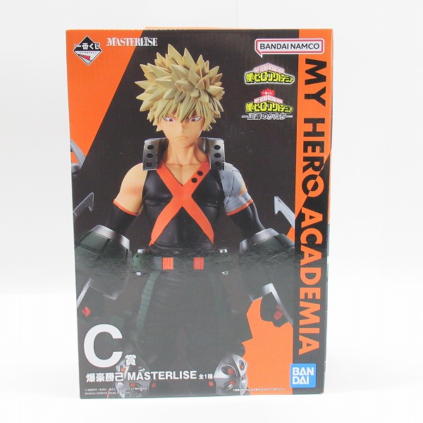 実際に弊社で買取させて頂いた(1)【未開封】バンダイスピリッツ 一番くじ 僕のヒーローアカデミア正義のかたち C賞 爆豪勝己 MASTERLISE フィギュア