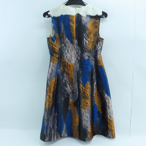 実際に弊社で買取させて頂いたMARNI/マルニ ワンピース ポリエステル C18ABMA0001QTP614-FUB57/36の画像 1枚目