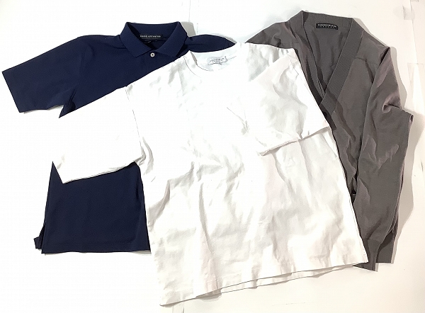 実際に弊社で買取させて頂いた【おまとめ】ナノユニバース/トゥモローランド/ユナイテッドアローズ 等 ポロシャツ/カーディガン/白Ｔシャツ 他の画像 2枚目