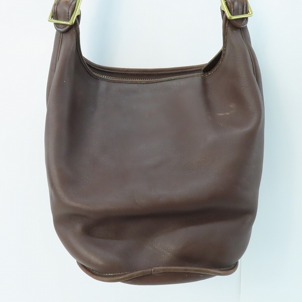 実際に弊社で買取させて頂いたCOACH/コーチ オールドコーチ レザーショルダーバッグ 9085の画像 1枚目