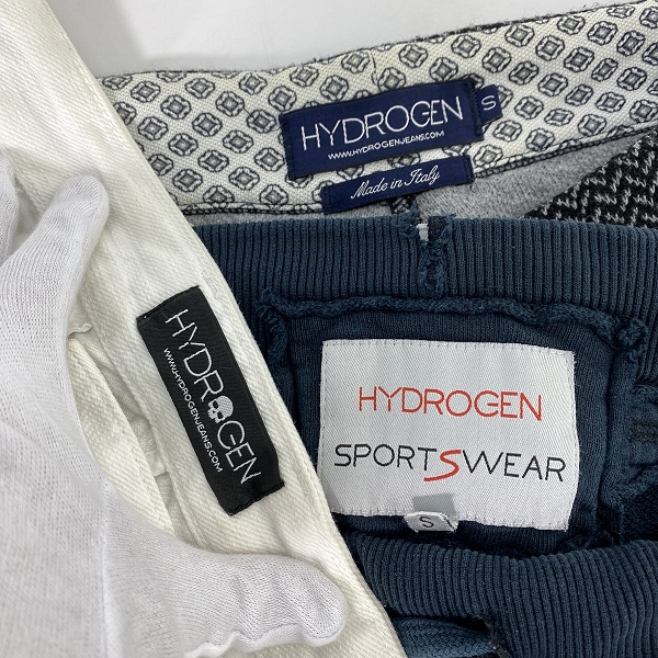 実際に弊社で買取させて頂いた【おまとめ3点】HYDROGEN/ハイドロゲン スウェットパンツ/ハーフパンツ 等の画像 2枚目