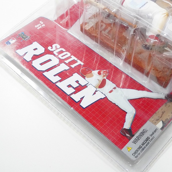 実際に弊社で買取させて頂いた【未開封】McFARLANE TOYS/マクファーレントイズ セントルイス・カージナルス #27 SCOTT ROLEN スコット・ローレン フィギュアの画像 6枚目