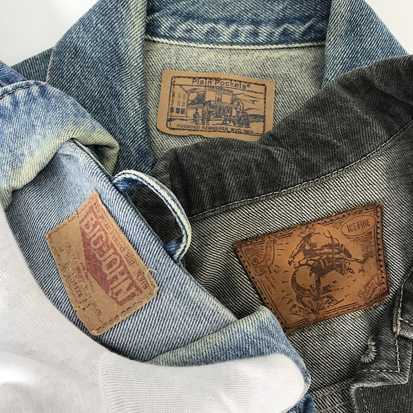 実際に弊社で買取させて頂いた【おまとめ3点】 JC PENNEY/JCペニー BIG JOHN/ビッグジョン 等 80s ヴィンテージ/ビンテージ デニムジャケットの画像 2枚目