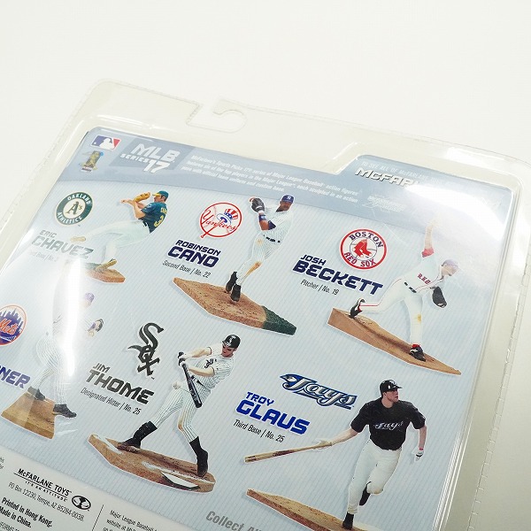 実際に弊社で買取させて頂いた【未開封】McFARLANE TOYS/マクファーレントイズ オークランド・アスレチックス #3 ERIC CHAVEZ エリック・チャベス フィギュアの画像 7枚目