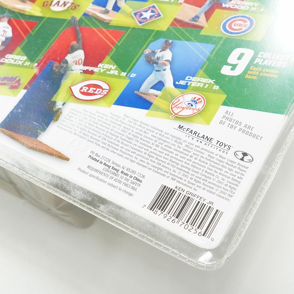 実際に弊社で買取させて頂いた【未開封】McFARLANE TOYS/マクファーレントイズ シンシナティ・レッズ #30 KEN GRIFFEY JR. ケン・グリフィー・ジュニアの画像 7枚目