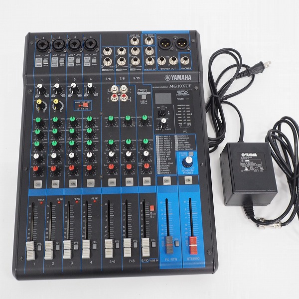 実際に弊社で買取させて頂いたYAMAHA/ヤマハ  MG10XUF アナログミキサー【通電確認済】