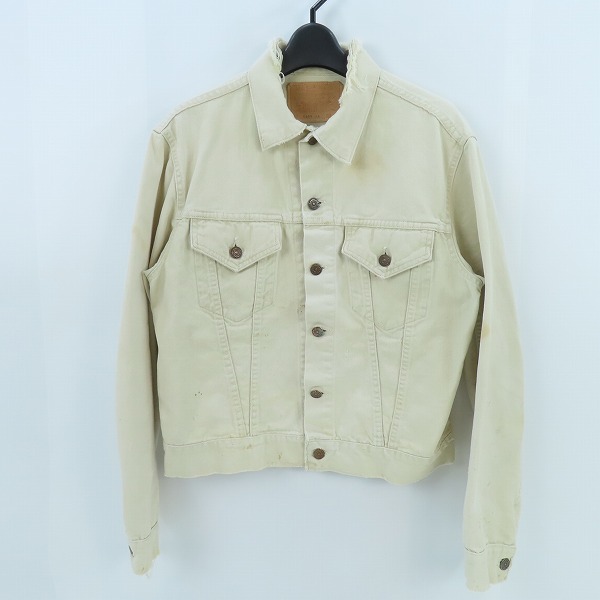 実際に弊社で買取させて頂いたLEVIS/リーバイス 840B XX 60s USA製 ボタン裏刻印O ビンテージ デニム ジャケット 42