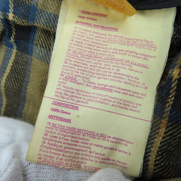 実際に弊社で買取させて頂いた【難あり】Belstaff/ベルスタッフ ヴィンテージ トライアルマスター ロングパンツ 28の画像 5枚目