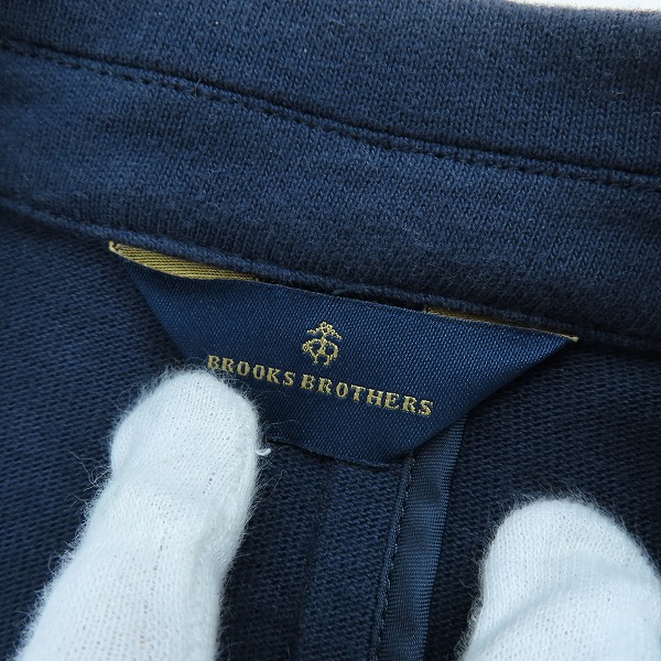 実際に弊社で買取させて頂いたBROOKS BROTHERS/ブルックスブラザーズ コットン テーラードジャケット/Mの画像 2枚目