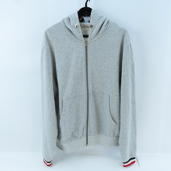 実際に弊社で買取させて頂いた【JPタグ】MONCLER/モンクレール MAGLIA CARDIGAN ジップパーカー F10918G74200 XXL